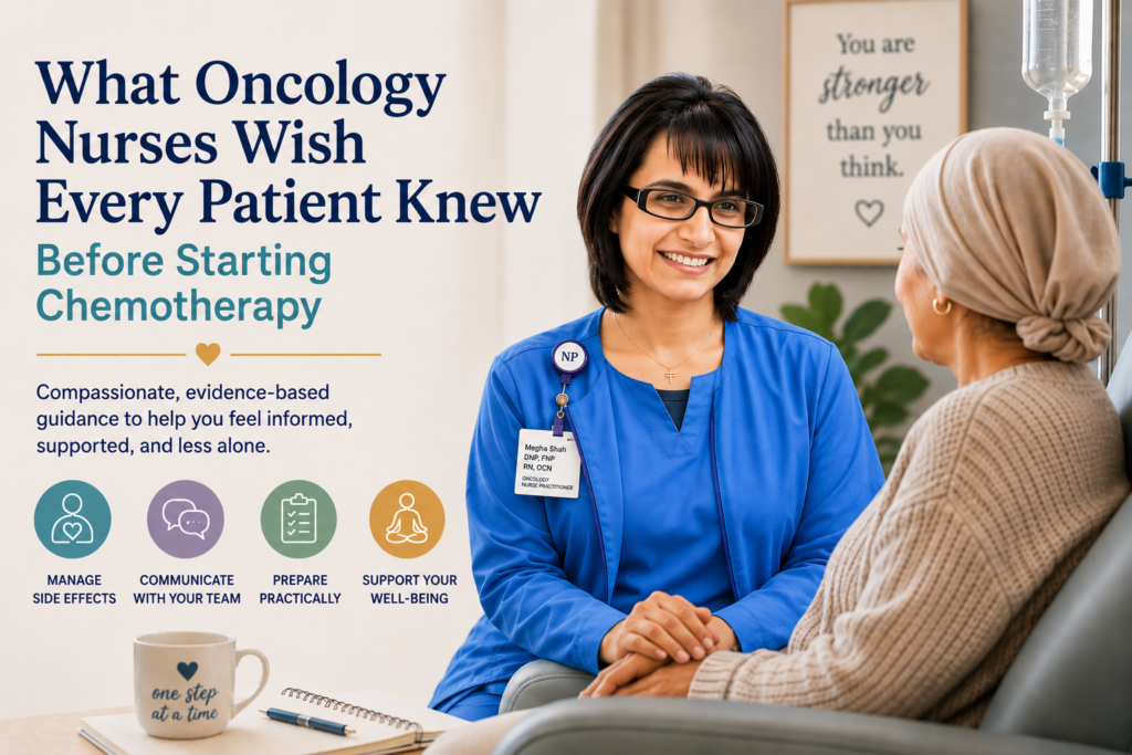 Megha Shah The Oncology Nurse